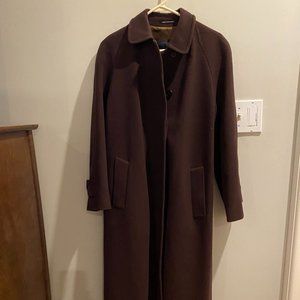 Burberry Brown Wool Coat